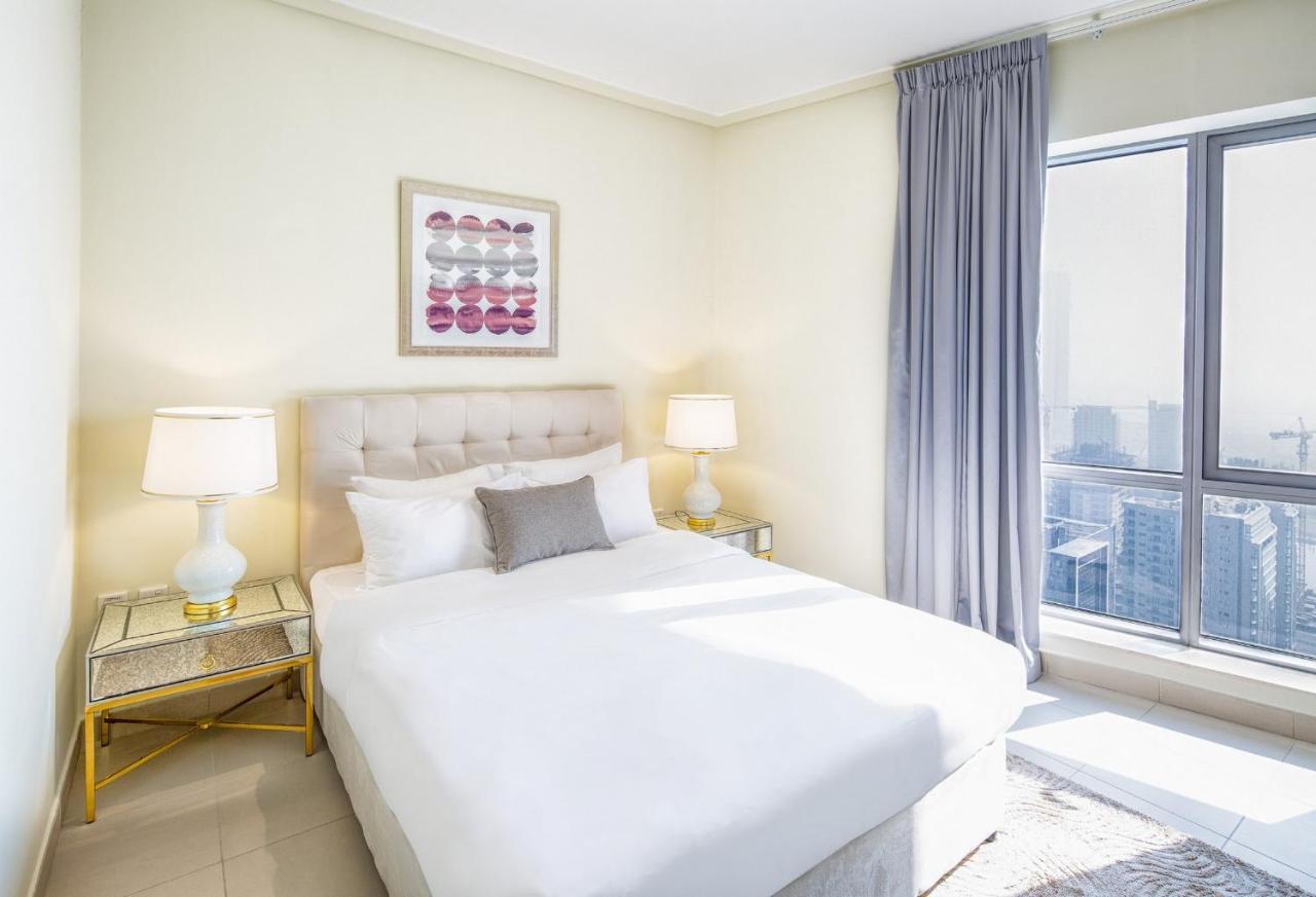 Nasma Luxury Stays - Fantastic Burj Khalifa View From This Fancy Condo Dubai Exterior foto